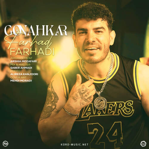 دانلود آهنگ گناهکار فرهاد فرهادی همراه با متن